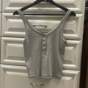 Abercrombie gray tank